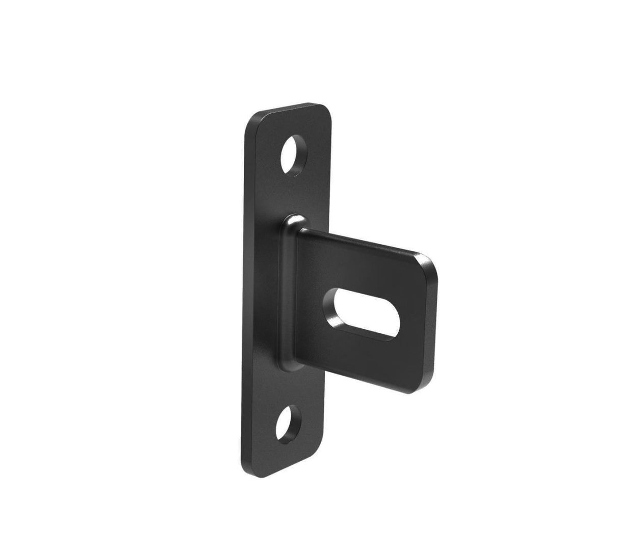Zaunverankerung in Pfosten, schwarz