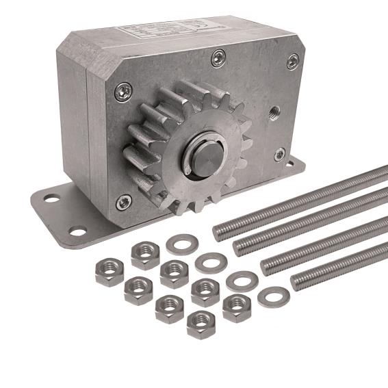 Radialdämpfer (Bremssystem für Schiebetor) modul 4