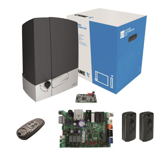 CAME Schiebetorantrieb, Set, max 400kg, 24V