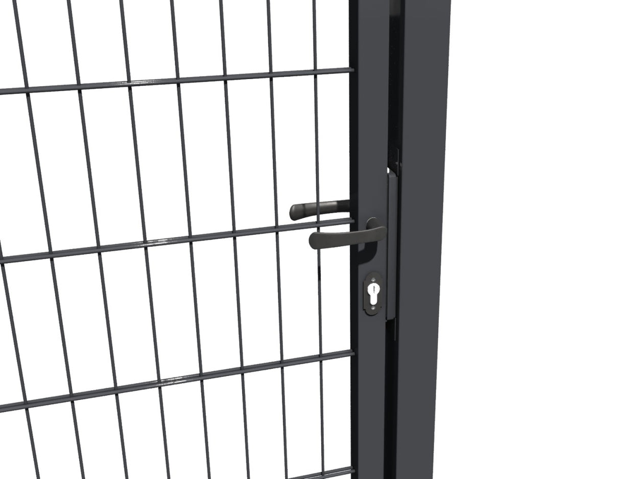 Tor 1flg. 2D BOX ZnPVC 1000x1700mm RAL 7016 anthrazit