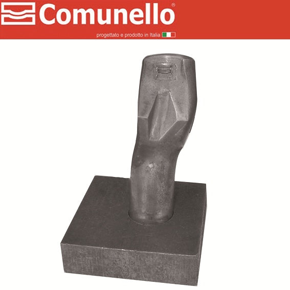 Drehstift und Platte zum Schweissen COMUNELLO Fe,