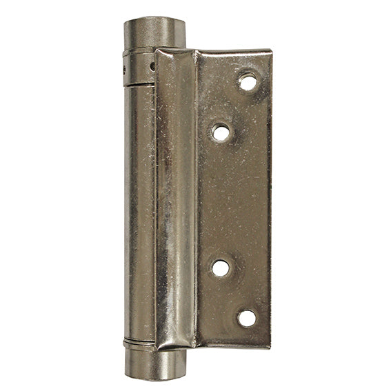 Selbstschließfederscharnier 1-seitig Nickel, L=100