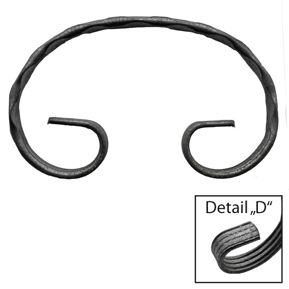 Zierelement 120x75, P/030-10x4mm