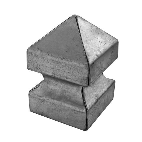 Pfostendeckel 100x100, h136, t1,7mm