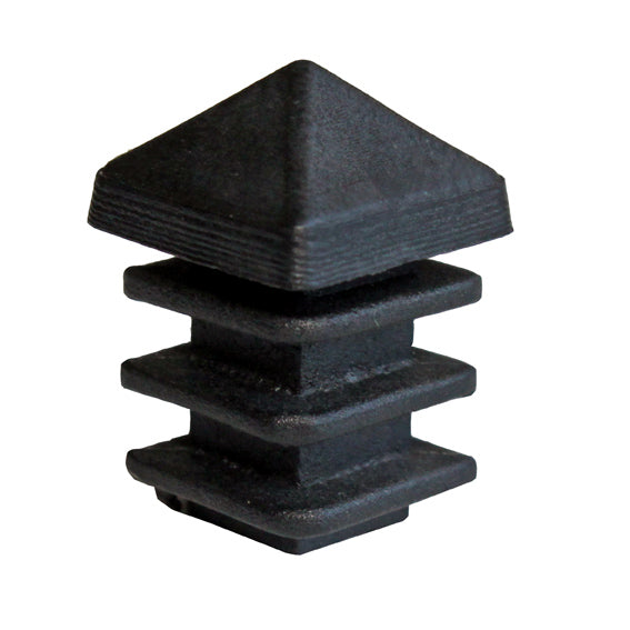 Pfostendeckel - PVC 12x12mm-PVC