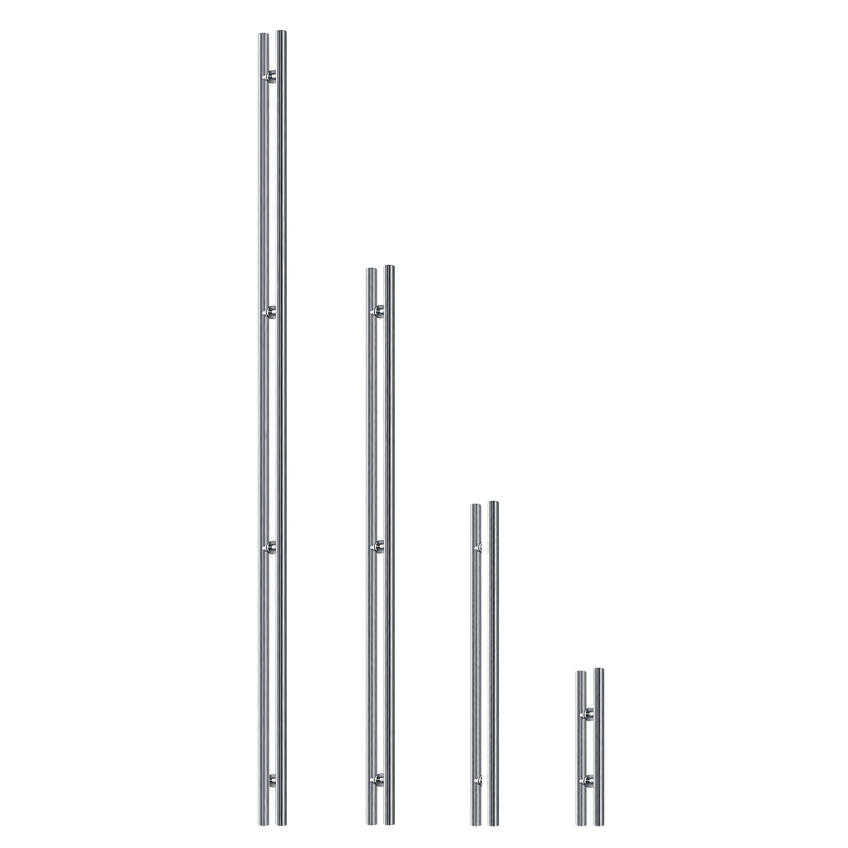 Griff an der Glastür AISI304, K320,