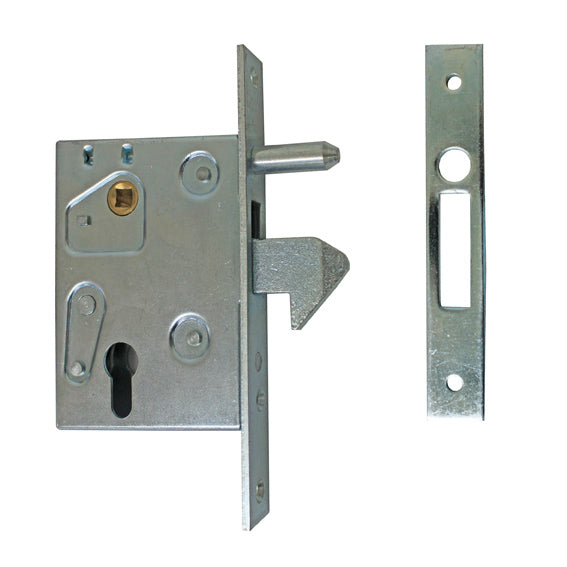 Hackenschloss mit Gegenplatte 72x60mm