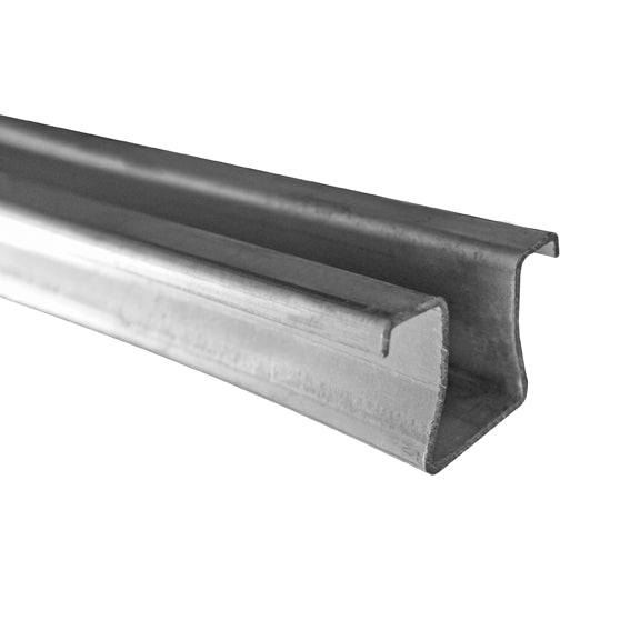 Bodenlaufschiene mit U-Rille zum Einbetonieren Zn,