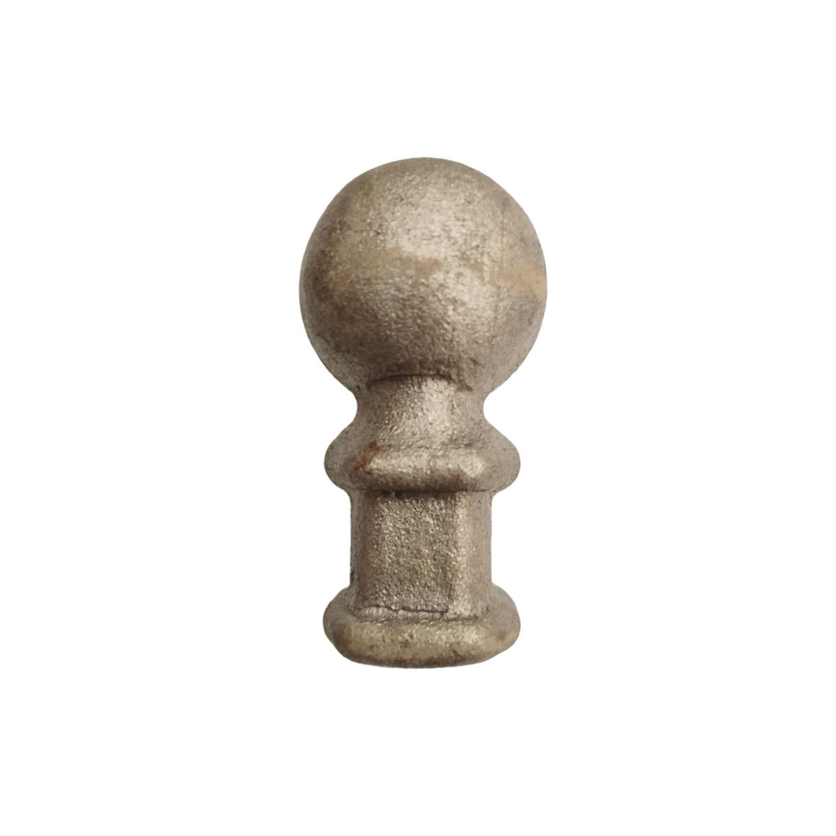 Geschmiedete Zierspitze h59, b28, n23x23mm