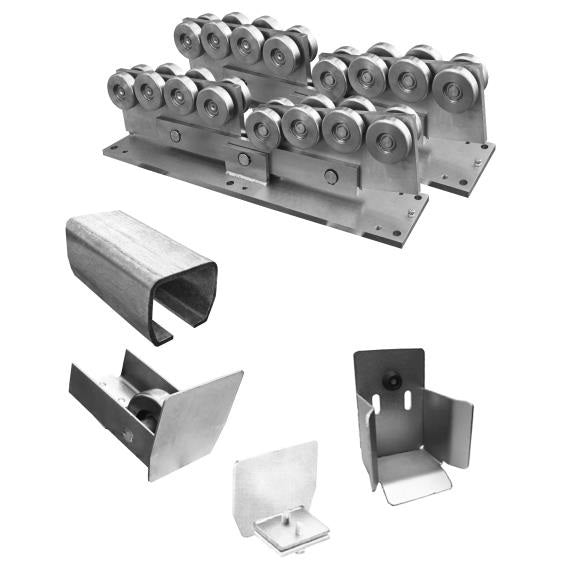 Bodenführung-Set Heavy Zn, 136x142mm