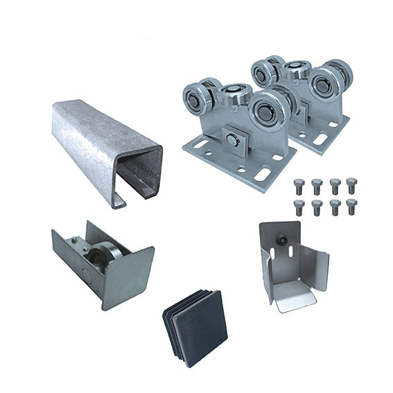 Bodenführung-Set Clasic Fe Zn, 78x78mm