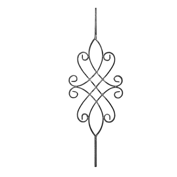 Zierstab mit Ornament - Geländerfüllung h900, b290