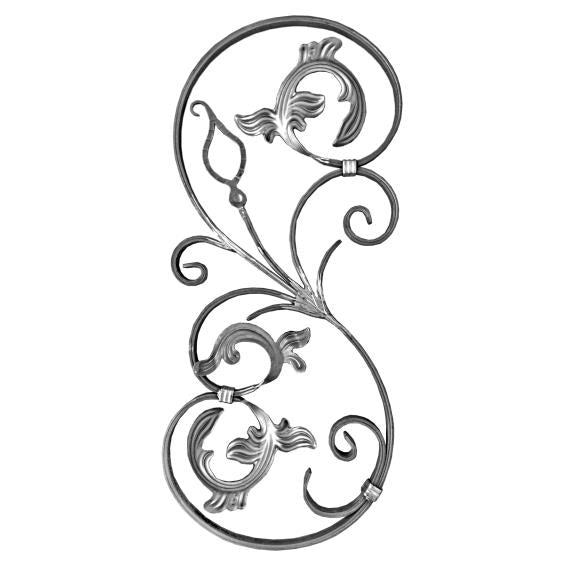 Zierornament - rechts 740x320, 16x8mm