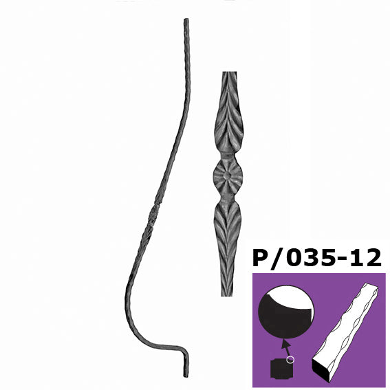 Zierstab h950mm, T10/702-1