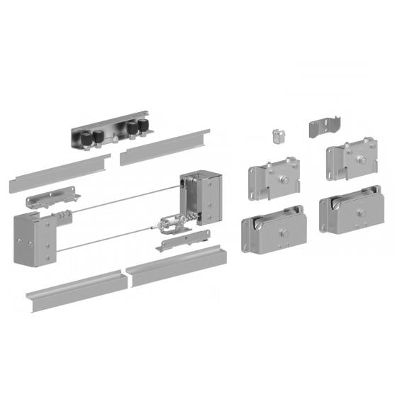 Teleskopsystem für Cantilever Schiebetor bis 8m,