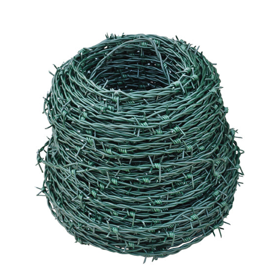 Stacheldraht ZnPVC 2,0/2,5mmx50m grün
