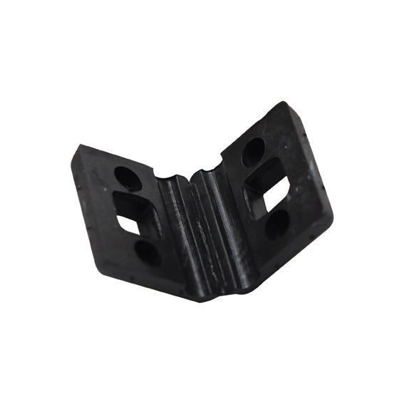 Begrenzer für PVC-Panelclip schwarz 4mm