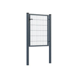Gate 1pc. SQUARE ZnPVC 1000x1200mm anthracite