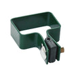 Endklemme für Pfosten ZnPVC 60x40mm grün