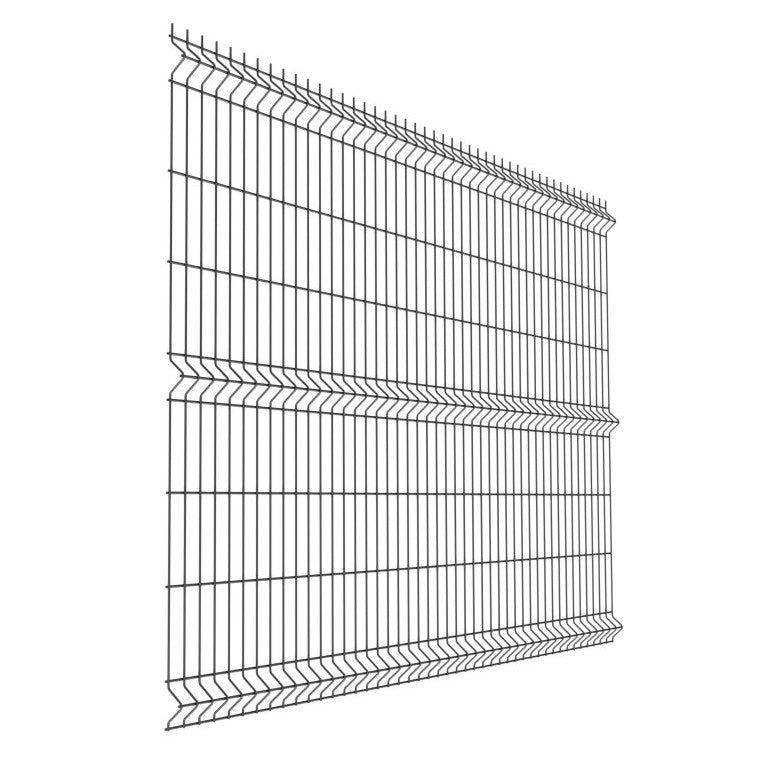 Geschweißtes Zaunfeld 3D ZnPVC 2500x1530x4mm anthrazit