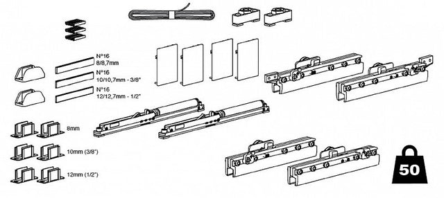 Glass kit for GS-AL/P8106/N/E  synchro