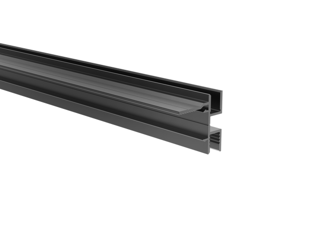 Aluminium-Zaunadapter für Füllungen 20/22/24/26 - 6000mm