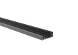 Aluminium-Zaunadapter für Füllungen - 1200mm Abdeckleiste