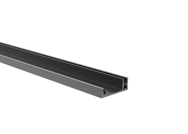 Aluminium-Zaunadapter für Füllungen - 1200mm Abdeckleiste