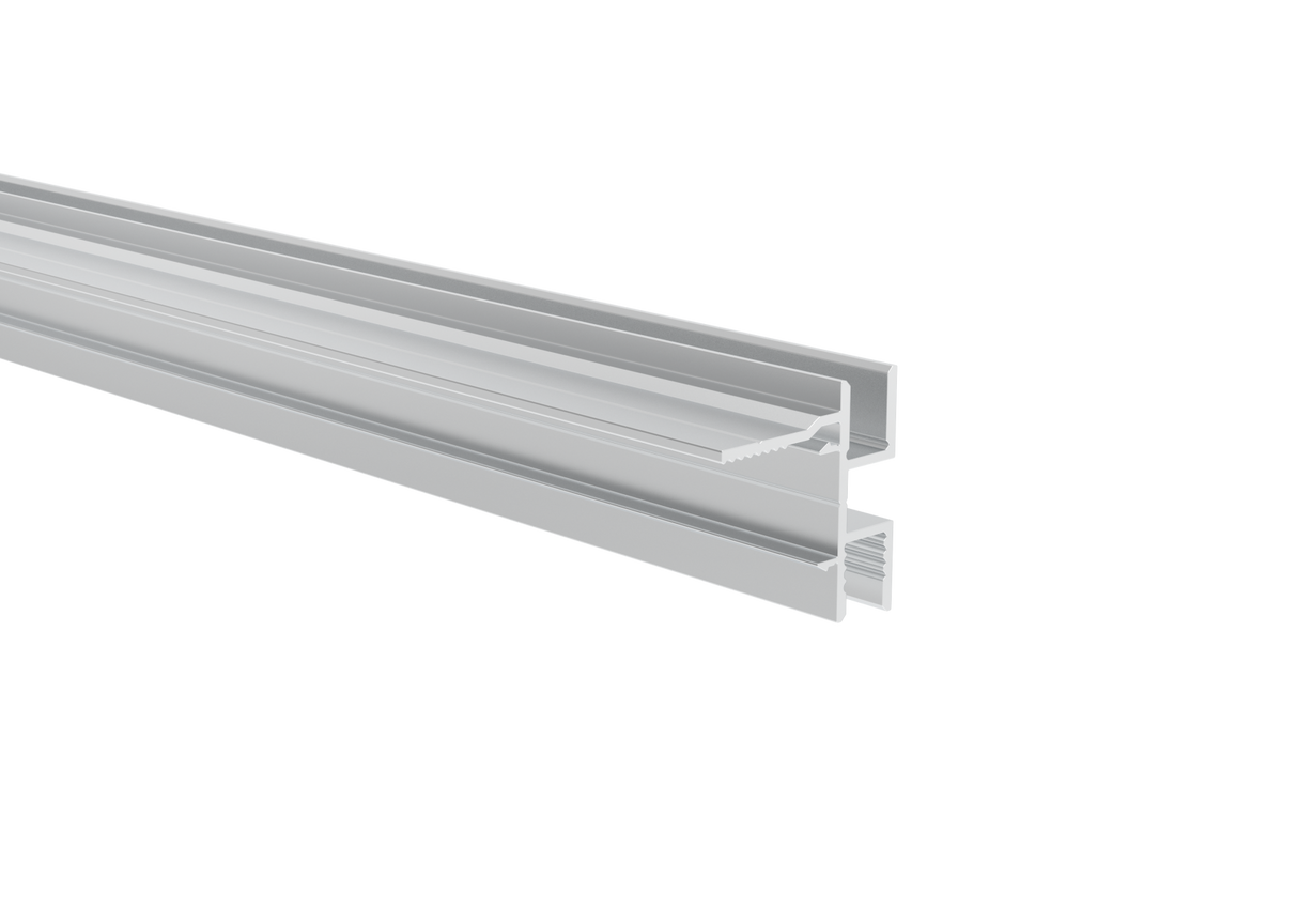 Aluminium-Zaunadapter für Füllungen 20/22/24/26 - 6000mm