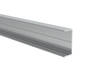 Aluminium-Zaunadapter für 40 mm Füllungen und Fassadensystem, 45 x 20 – 6,0 m – Natural