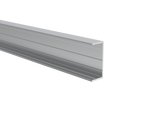 Aluminium-Zaunadapter für 40 mm Füllungen und Fassadensystem, 45 x 20 – 6,0 m – Natural