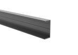 Aluminium-Zaunadapter für Füllungen 40 mm und für Fassadensystem, 45 x 20 – 6,0 m – Anthrazit RAL 7016