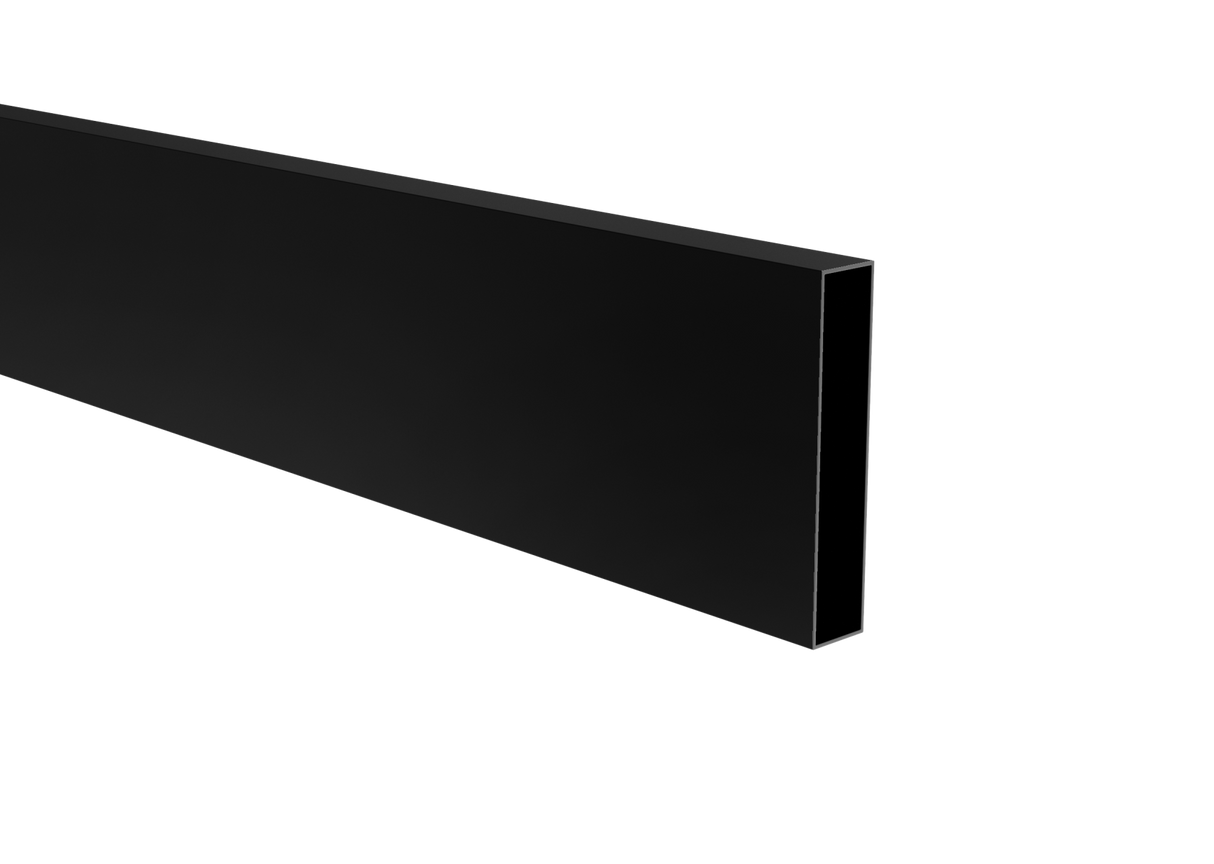 Aluminium-Zaunfüllung 20 x 100 x 1,1 - 6,0 m schwarz RAL 9005