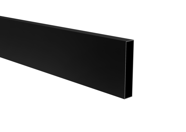 Aluminium-Zaunfüllung 20 x 100 x 1,1 - 6,0 m schwarz RAL 9005