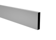 Aluminium-Zaunfüllung 20 x 100 x 1,1 - 6,0 m Grau RAL 9006