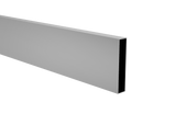 Aluminium-Zaunfüllung 20 x 100 x 1,1 - 6,0 m Grau RAL 9006
