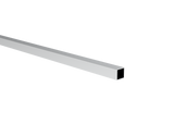 Aluminium-Zaunfüllung und Fassaden-Eckleiste, 20 x 20 – 6,0 m – Natur