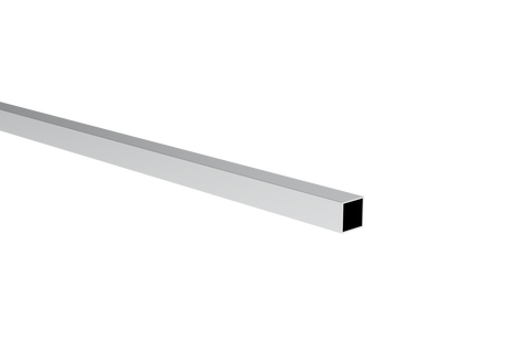 Aluminium Zaunfüllung und Fassaden-Eckleiste, 20 x 20 – 3,0 m – Natur