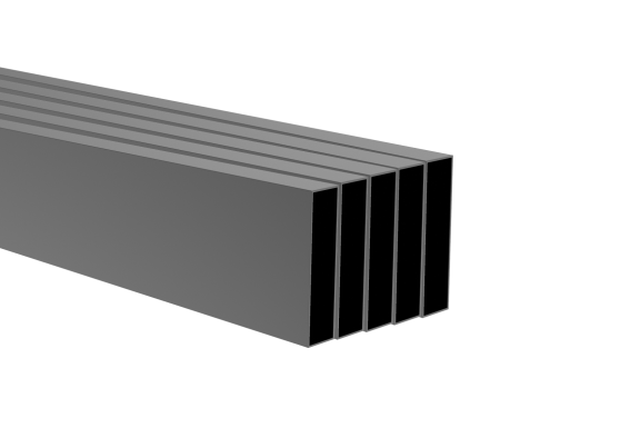 Aluminium-Zaunfeld 20x80 - 5x2,0 m – Anthrazit RAL 7016