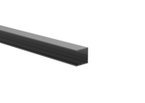 Aluminium-Zaunadapter für 20 mm Füllungen und Fassadensystem, 25 × 25 – 6,0 m – Anthrazit RAL 7016