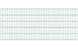 Welded panel fence N2D 2490x1030mm D5/4/5mm, green