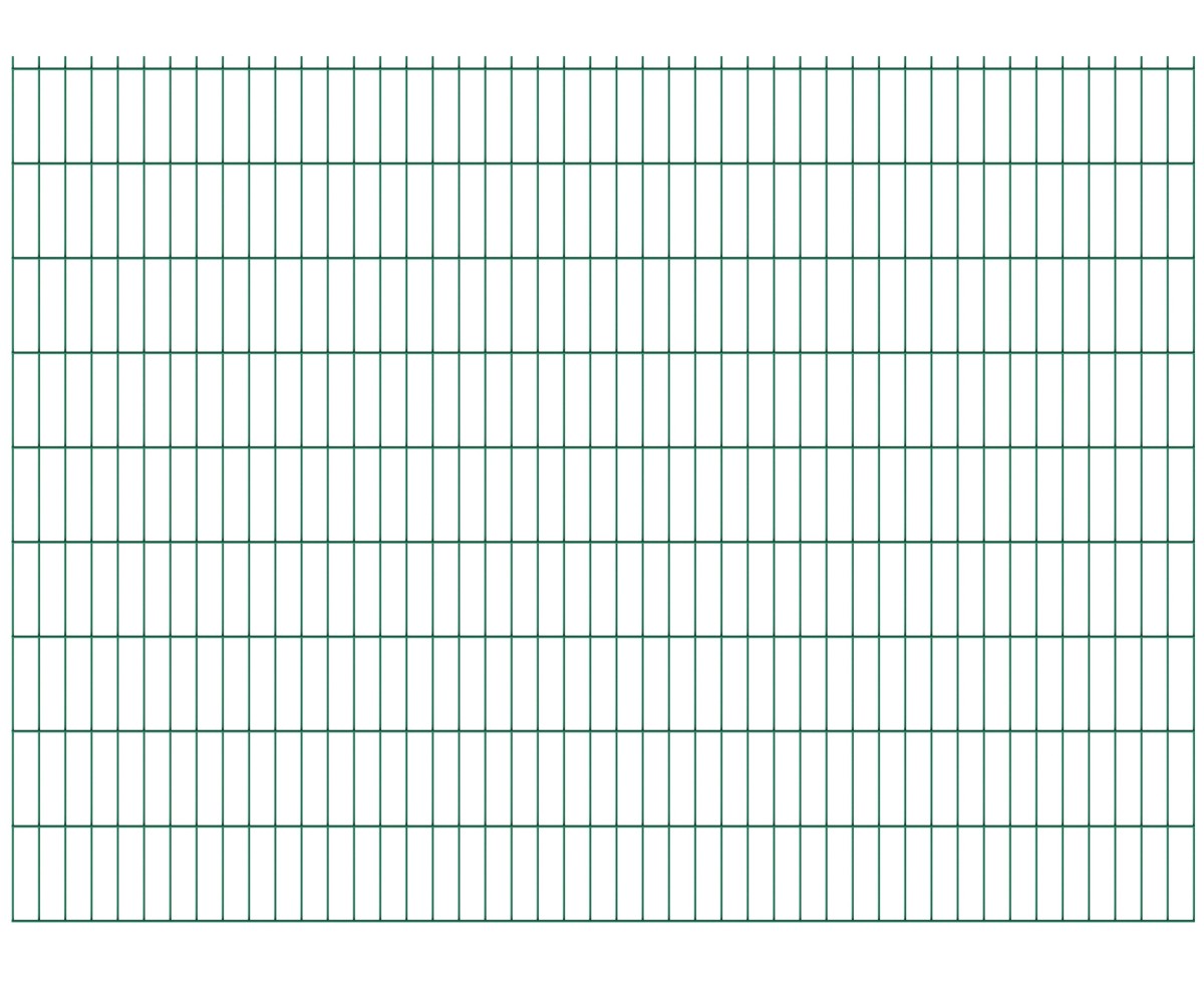Geschweißte Panel N2D 2490x1830mm D5/4/5mm, grün
