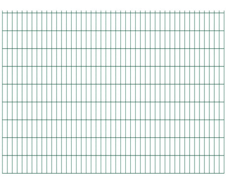 Geschweißte Panel N2D 2490x1830mm D5/4/5mm, grün