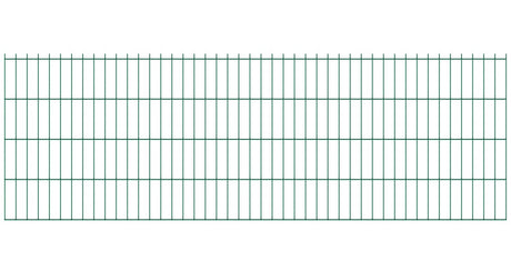 Geschweißtes Zaunelement N2D 2500x830mm D5/4/5mm grün