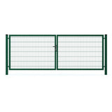 Brána 2kr. 2D BOX ZnPVC 4000x1500mm RAL6005 zelená