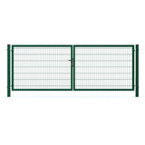 Brána 2kr. 2D BOX ZnPVC 4000x1500mm RAL6005 zelená