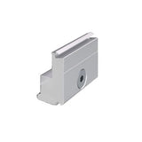 Klemme al profil-3m mit Abdeckleiste BLACK H40