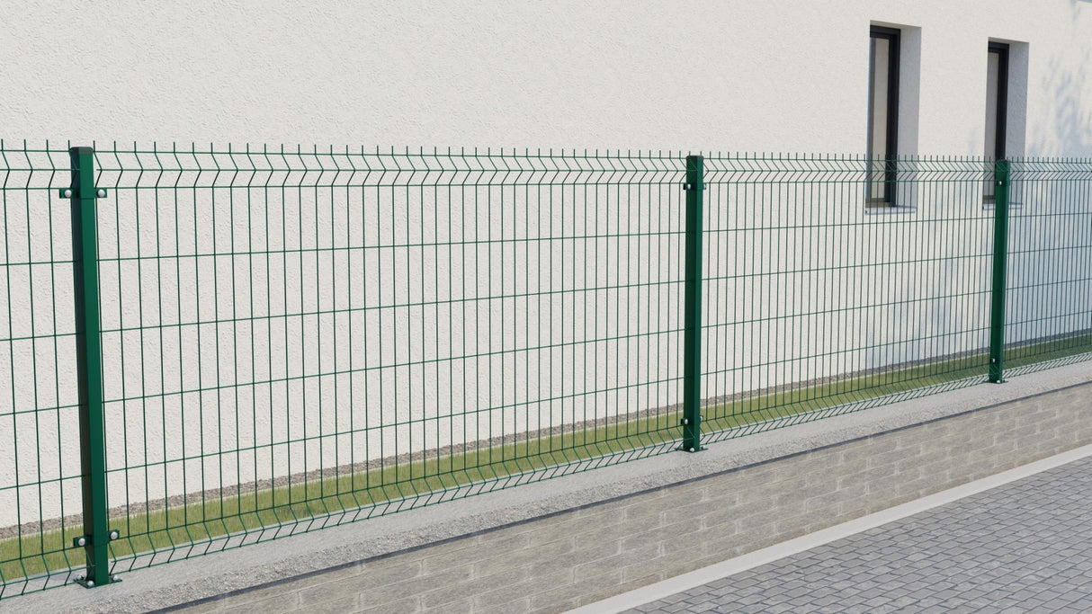 Geschweißter Panel ZnPVC 2500x1230x4mm grün
