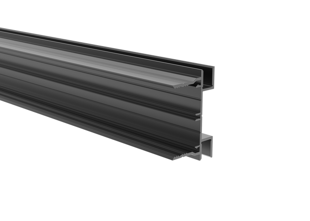 Aluminium-Zaunadapter für 40mm Füllungen - 6000mm