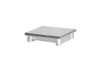 Aluminiumkappe für Pfosten 80x80 flach - natur